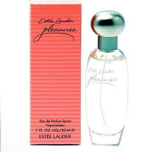 NEW Estée Lauder Pleasures Eau de Parfum Spray Sealed In Box 1 FL OZ